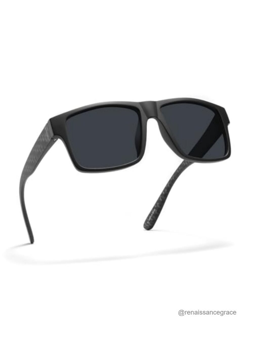 Extra Large Square Polarized Sunglasses for Men Big Heads TR90